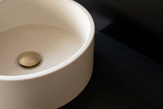 concrete sink basin vessel sink bathroom vanity