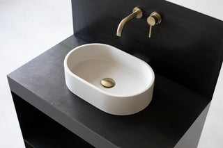 concrete sink basin vessel sink bathroom vanity