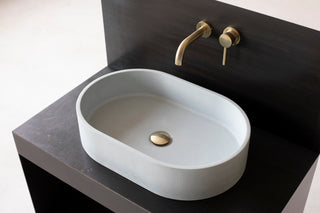 concrete vessel sinks for bathroom