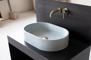 concrete vessel sinks for bathroom