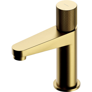 CONTOUR / basin mixer / Brushed Gold